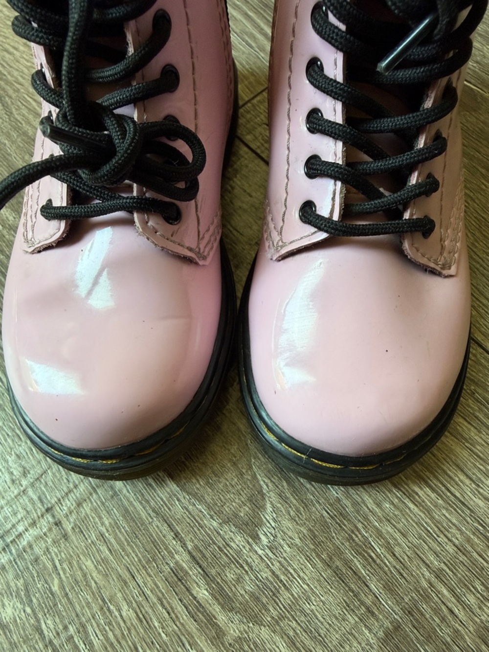 Dr.Martens light pink 1460 boots - Picture 2 of 7